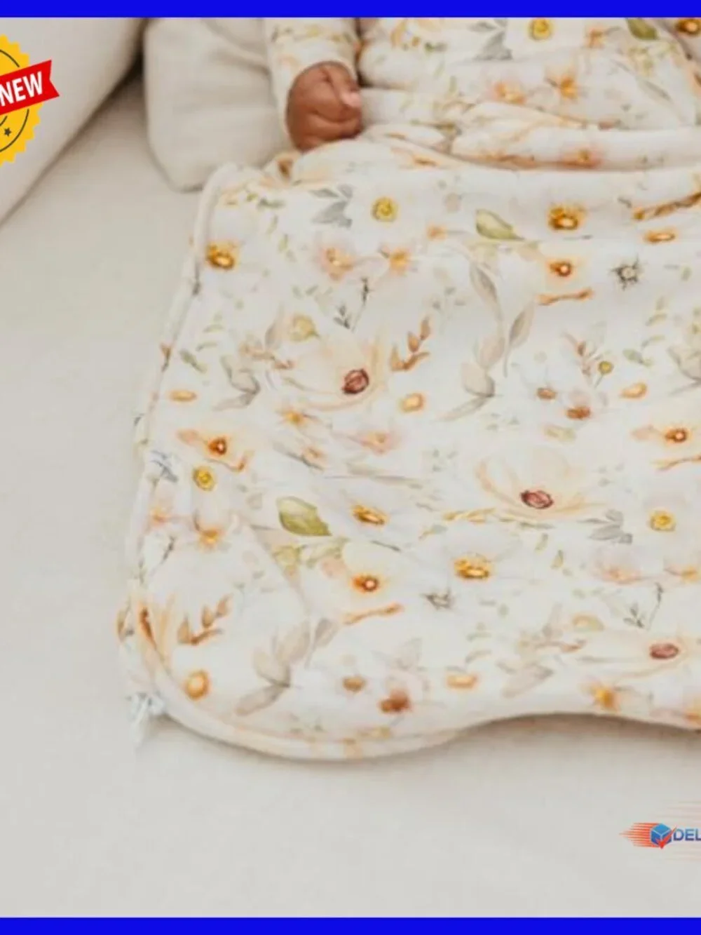 Bamboo Sleep Bag 6-12mo Sleeveless 1.5 TOG Nursery Bedding